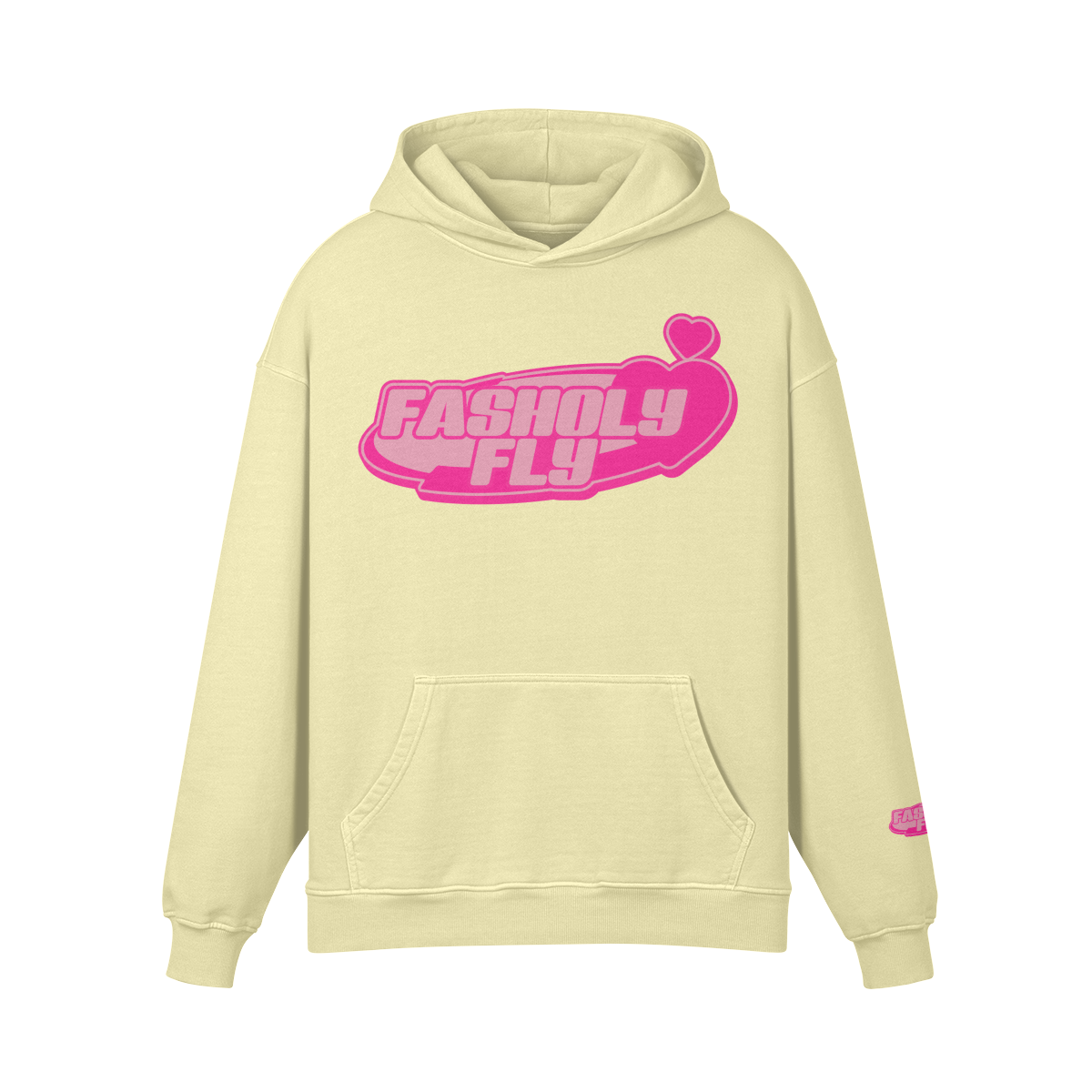FFPink Hearts | 440GSM Heavyweight Hoodie