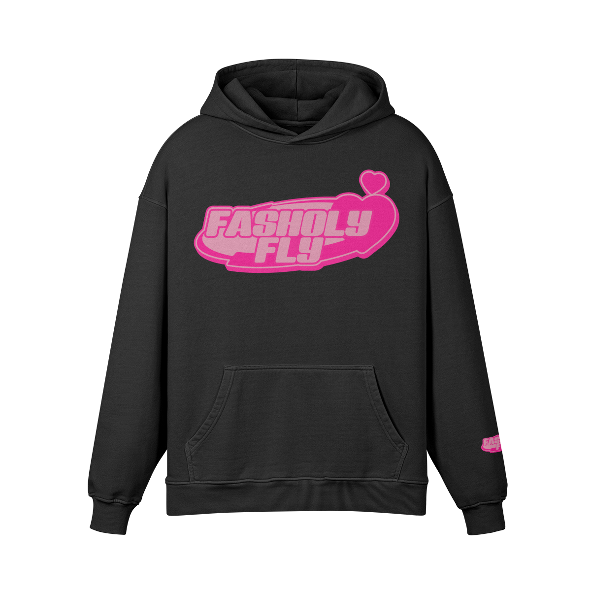 FFPink Hearts | 440GSM Heavyweight Hoodie