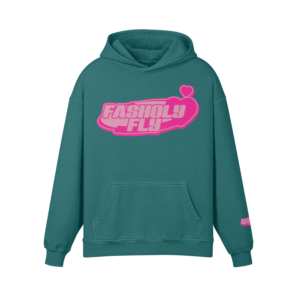 FFPink Hearts | 440GSM Heavyweight Hoodie