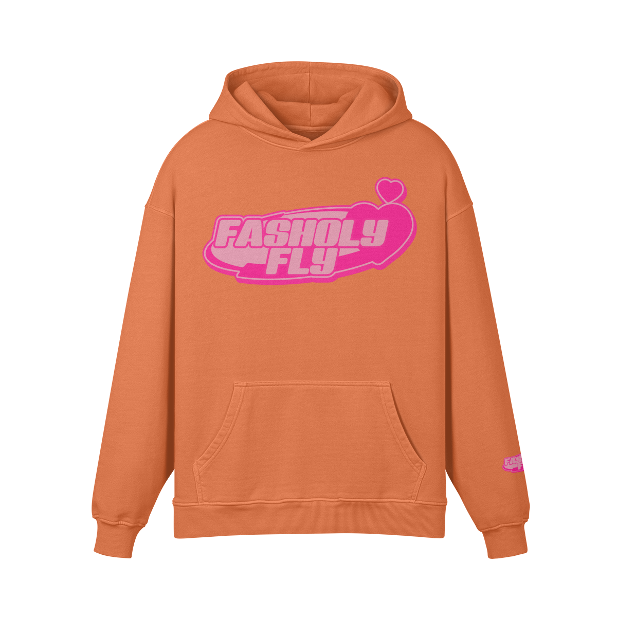 FFPink Hearts | 440GSM Heavyweight Hoodie