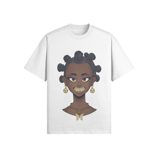 Bantu Baddie | 425GSM Oversized Tee
