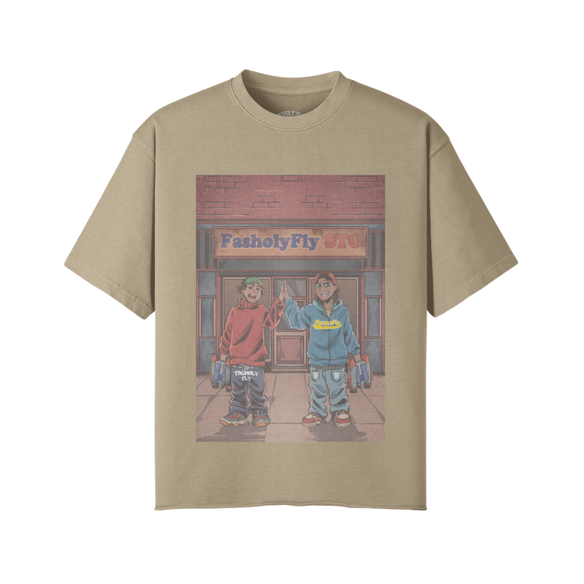 FFSTO | 260GSM  Raw Hem Tee
