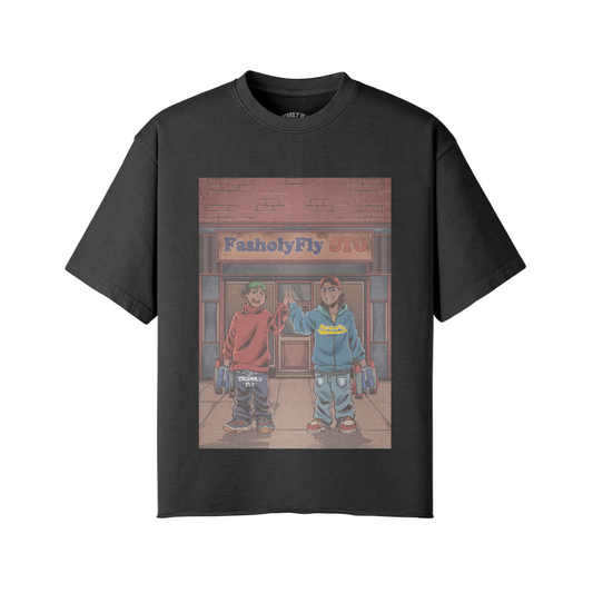 FFSTO | 260GSM  Raw Hem Tee