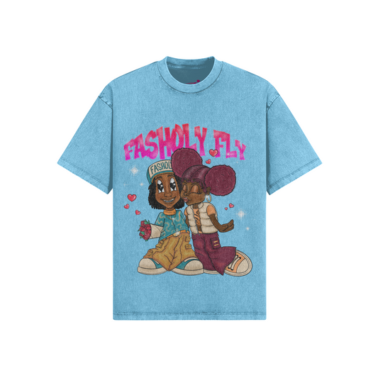 Y2K LUV | 285GSM Snow Wash Tee