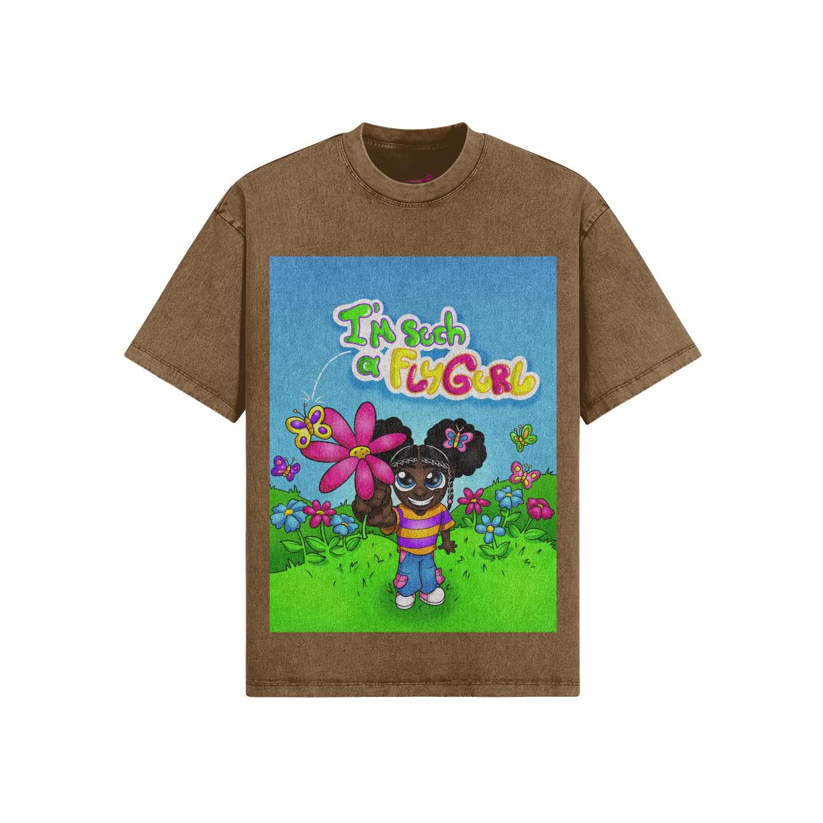 Such a FlyGurl | 285GSM Snow Wash Tee