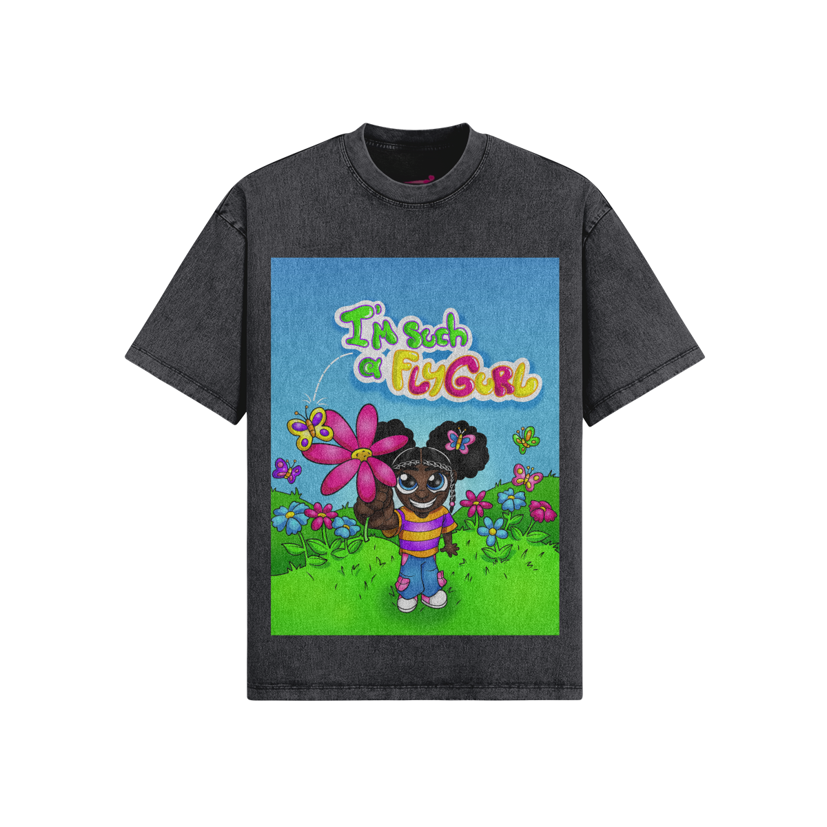 Such a FlyGurl | 285GSM Snow Wash Tee