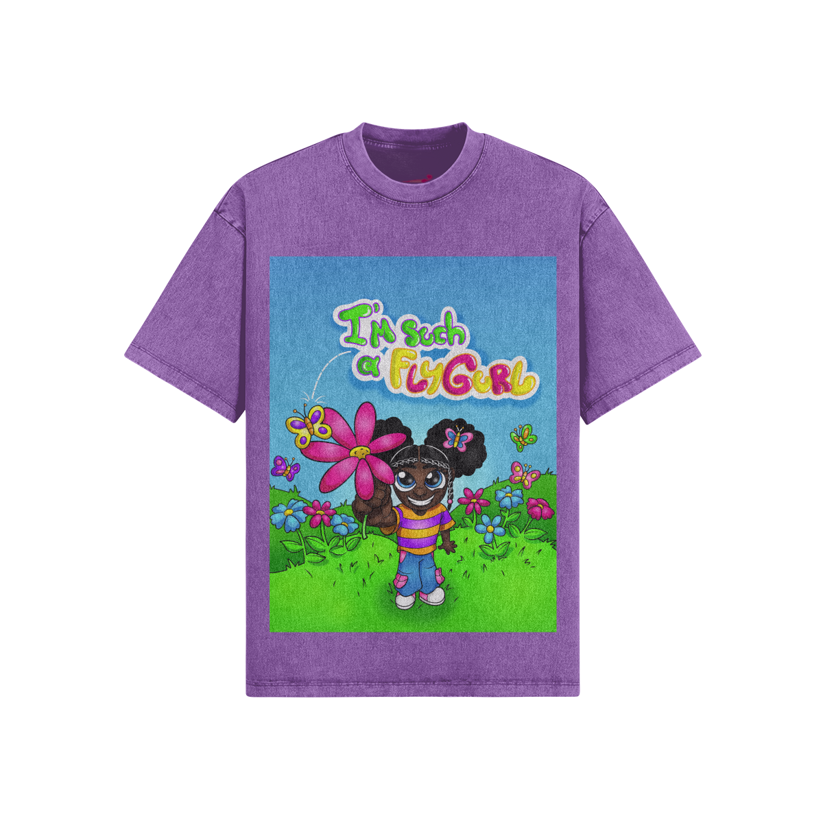 Such a FlyGurl | 285GSM Snow Wash Tee