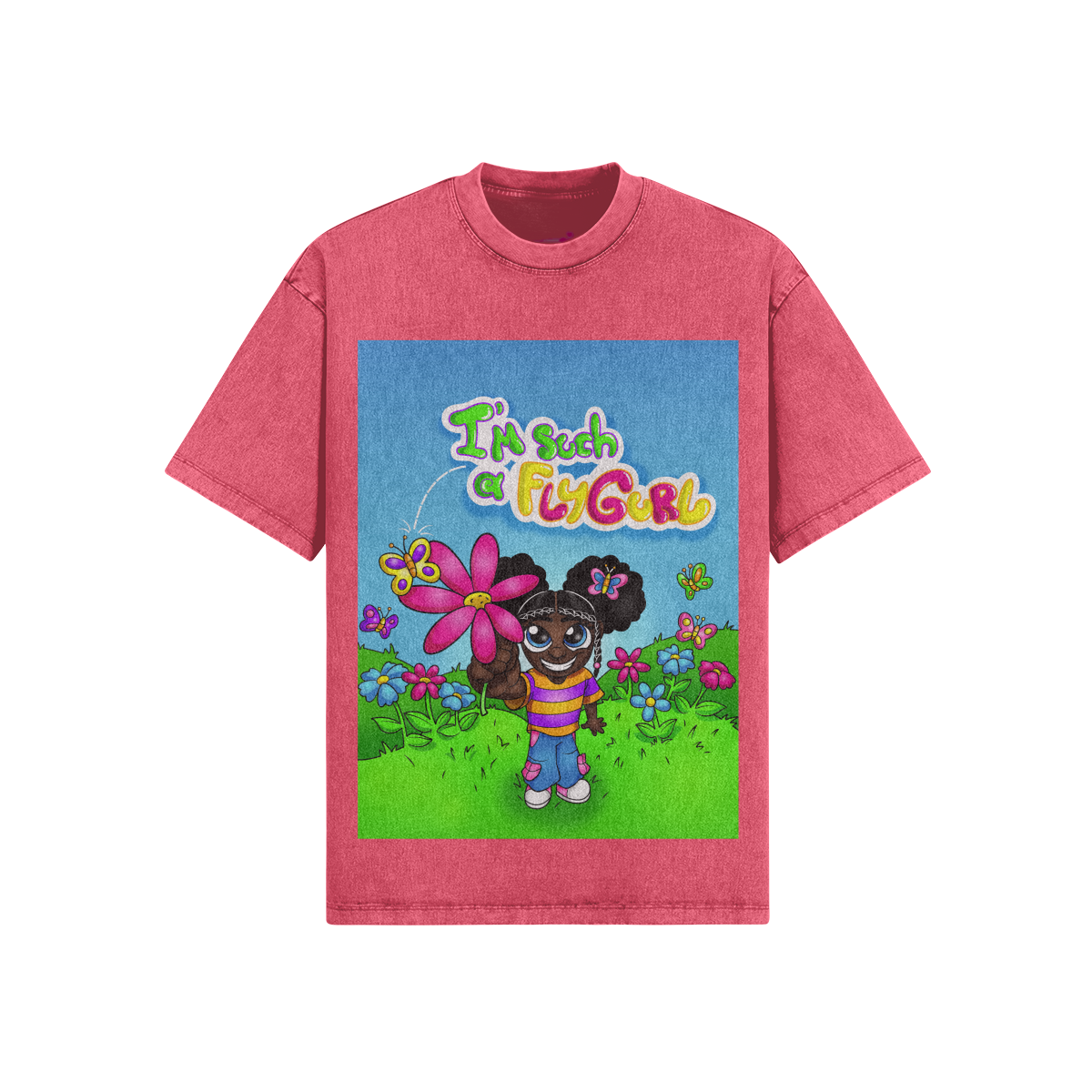 Such a FlyGurl | 285GSM Snow Wash Tee