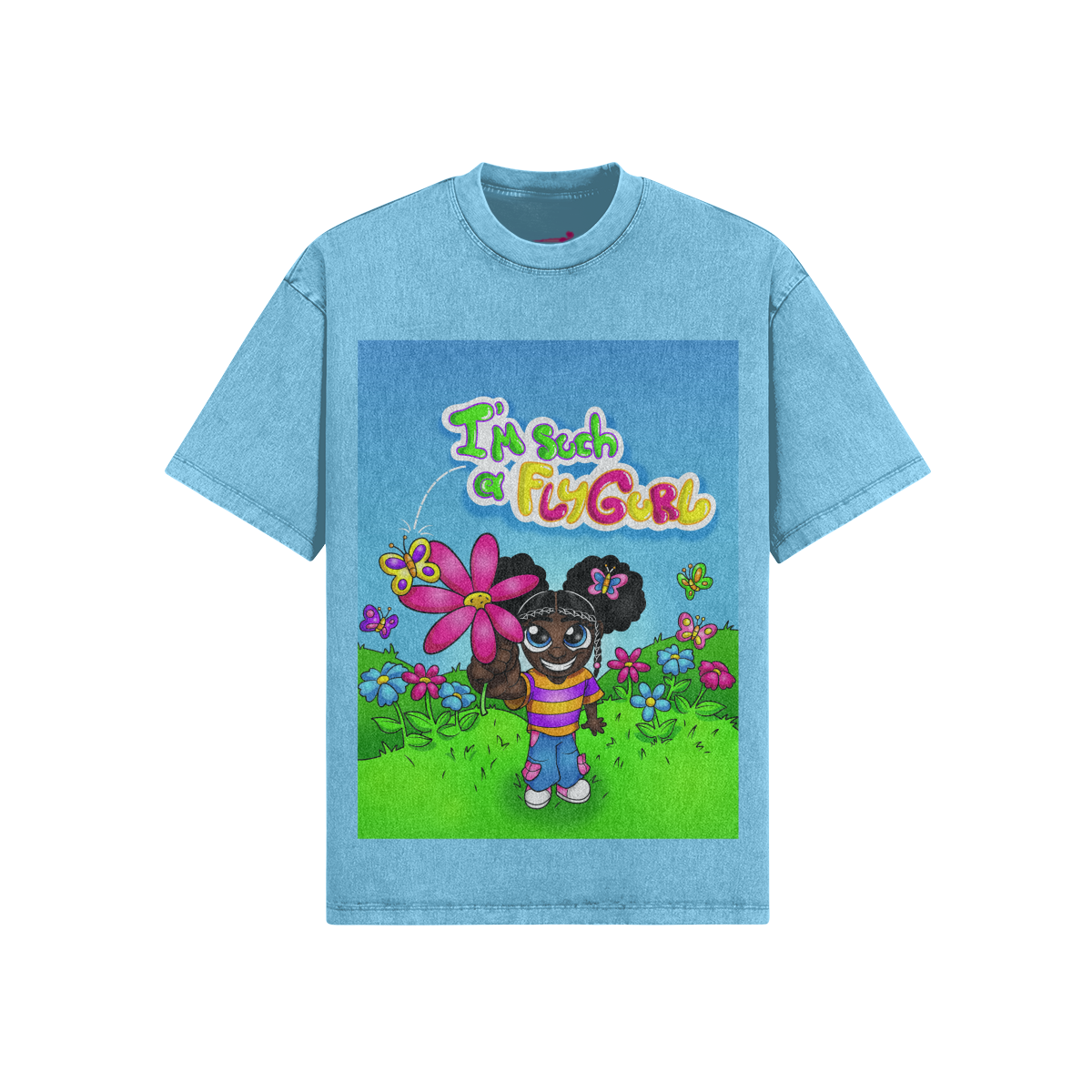Such a FlyGurl | 285GSM Snow Wash Tee