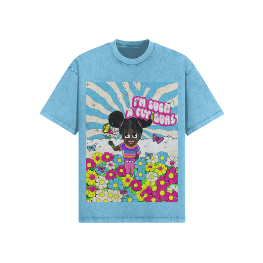 FlyGurl | 285GSM Snow Wash Tee