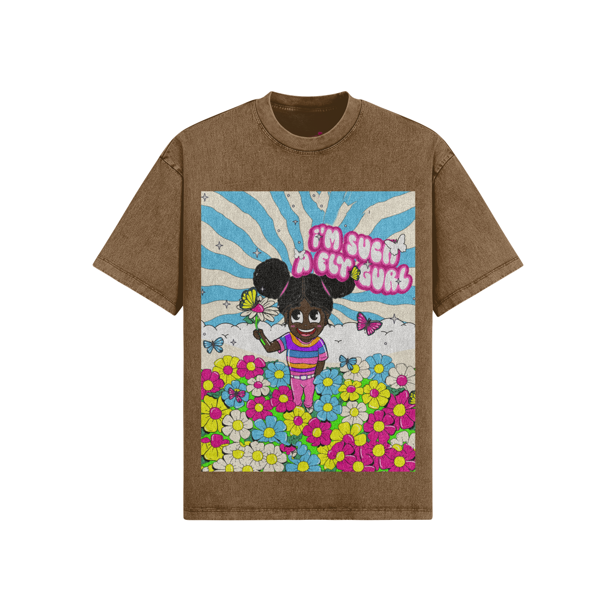 FlyGurl | 285GSM Snow Wash Tee