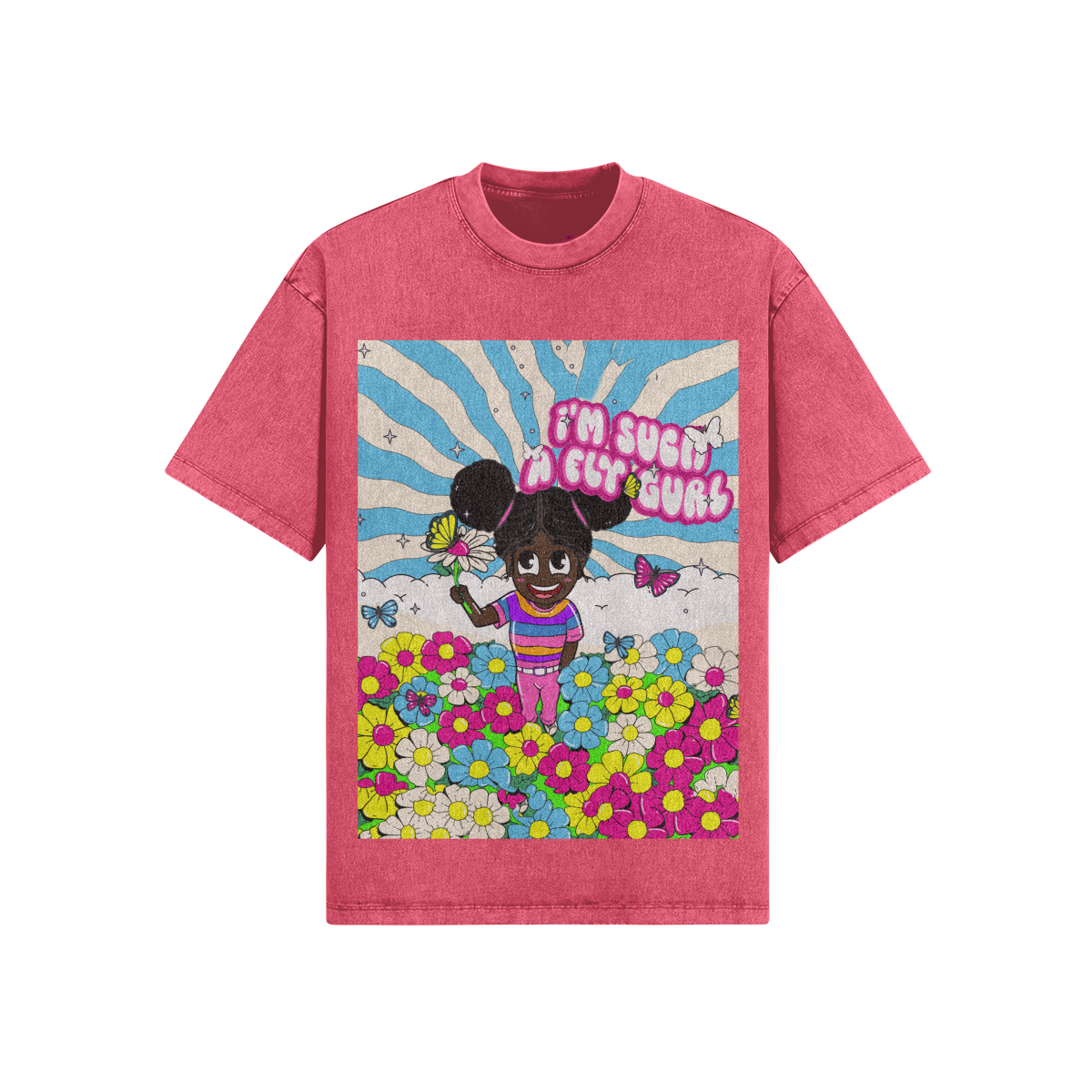 FlyGurl | 285GSM Snow Wash Tee