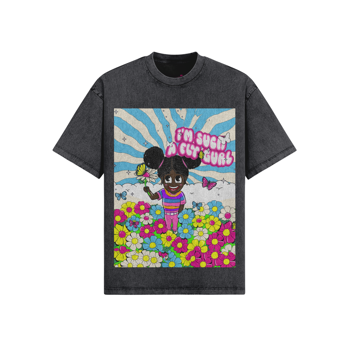 FlyGurl | 285GSM Snow Wash Tee