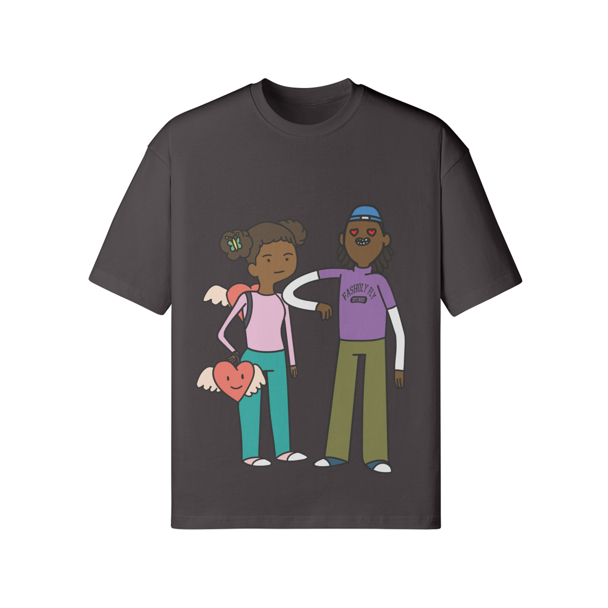 FasholyTime! |190GSM [Loose Fit Tee]