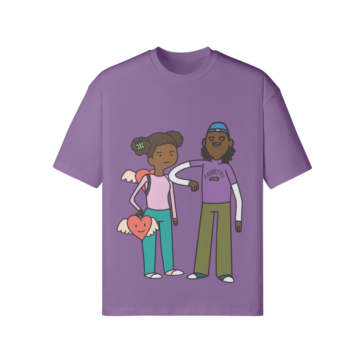 FasholyTime! |190GSM [Loose Fit Tee]