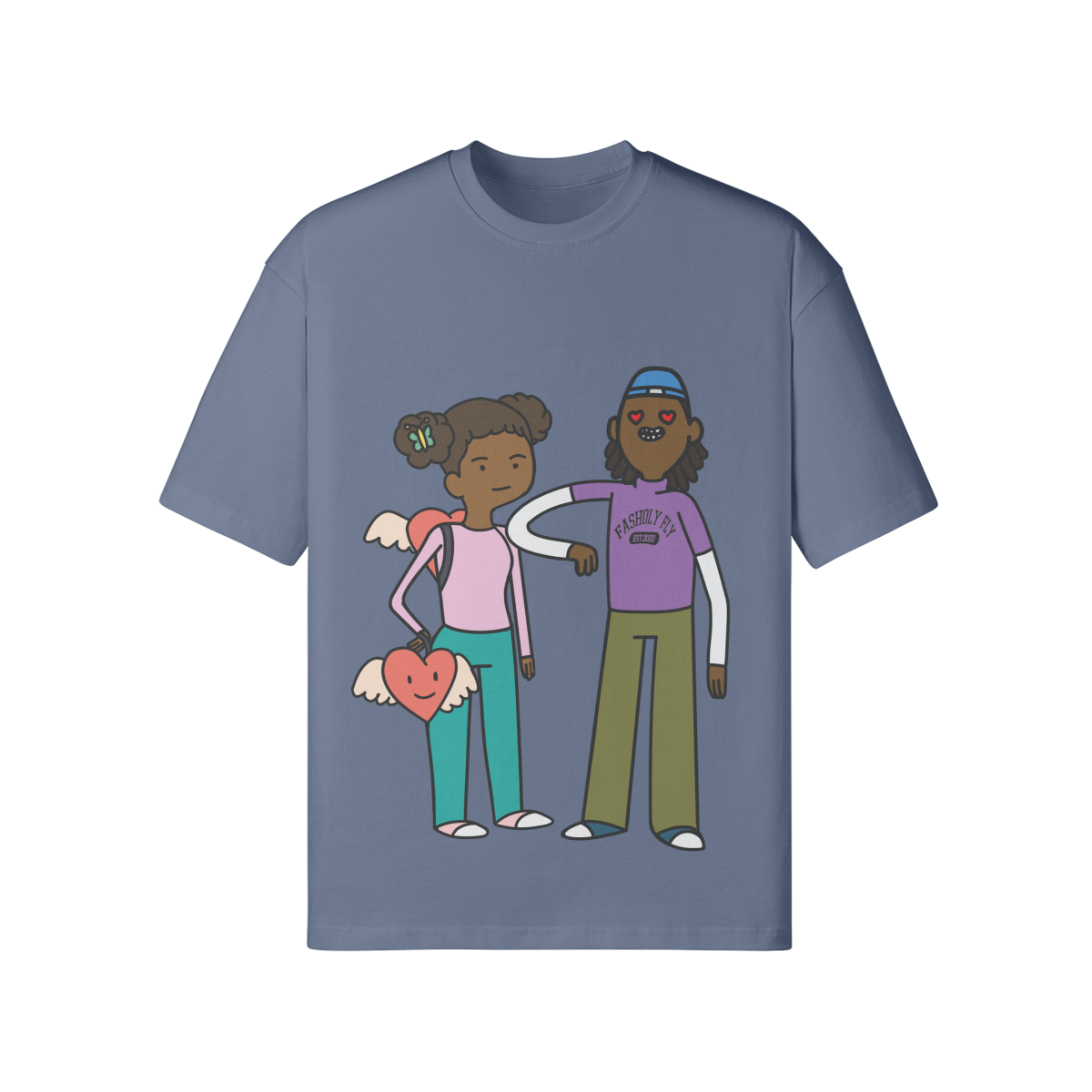 FasholyTime! |190GSM [Loose Fit Tee]