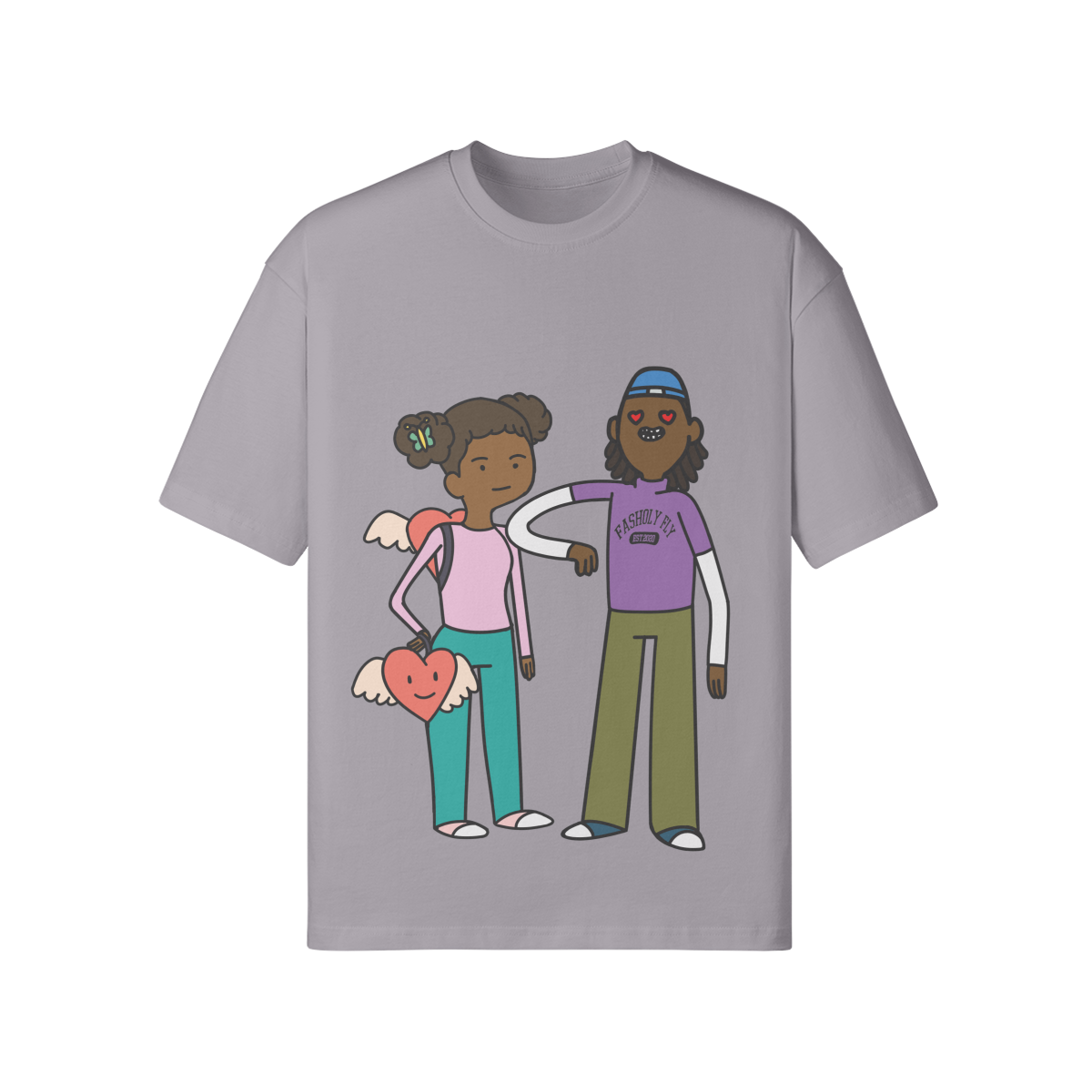 FasholyTime! |190GSM [Loose Fit Tee]