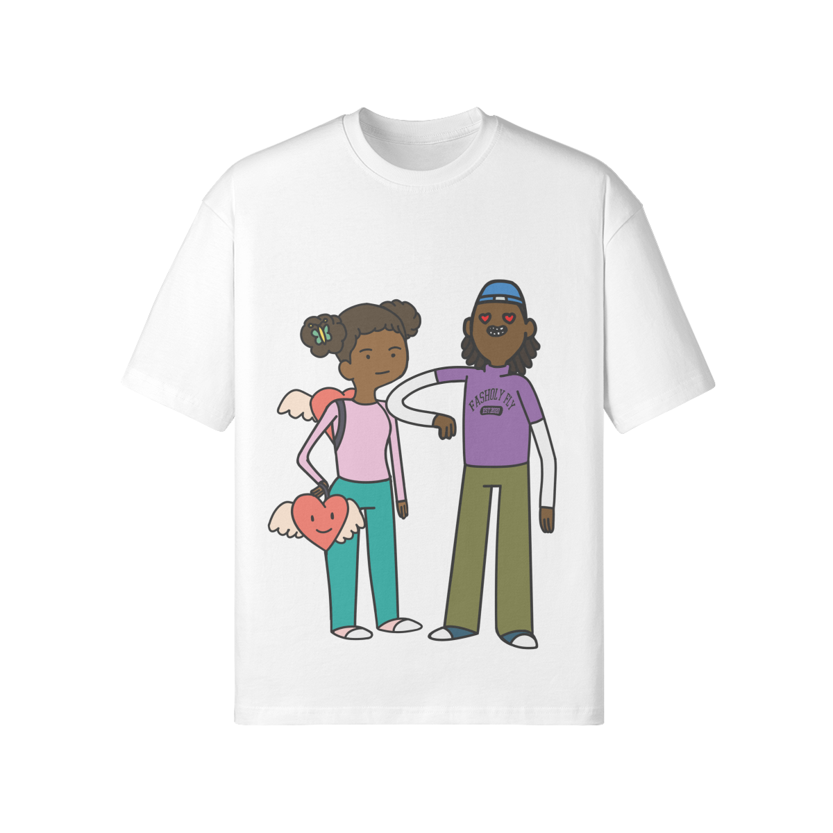 FasholyTime! |190GSM [Loose Fit Tee]