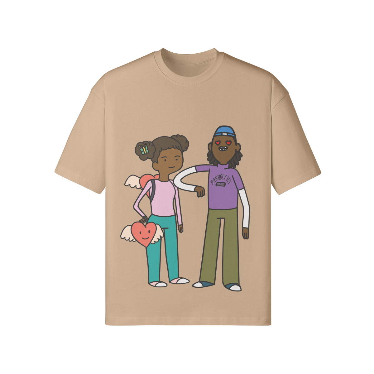 FasholyTime! |190GSM [Loose Fit Tee]