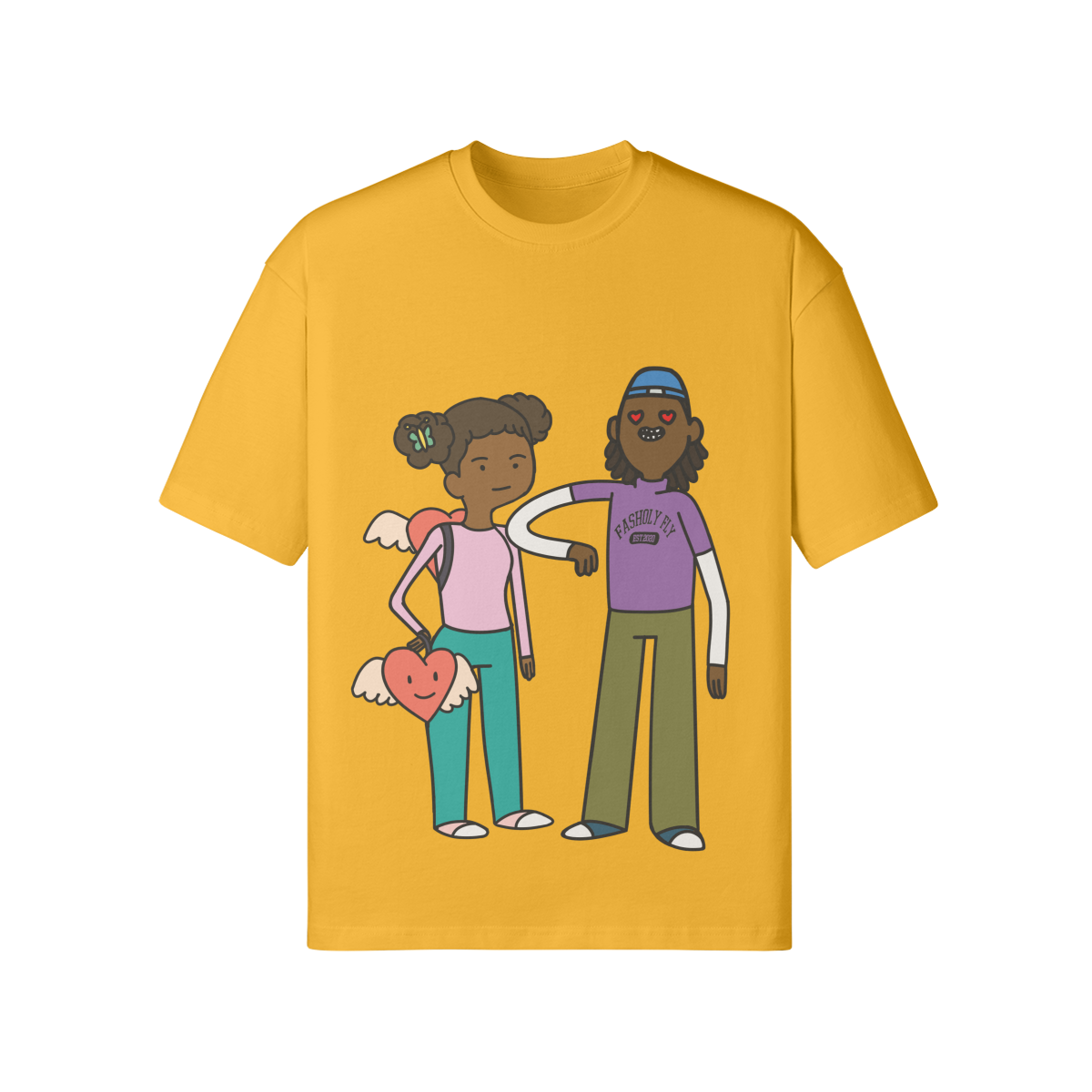 FasholyTime! |190GSM [Loose Fit Tee]