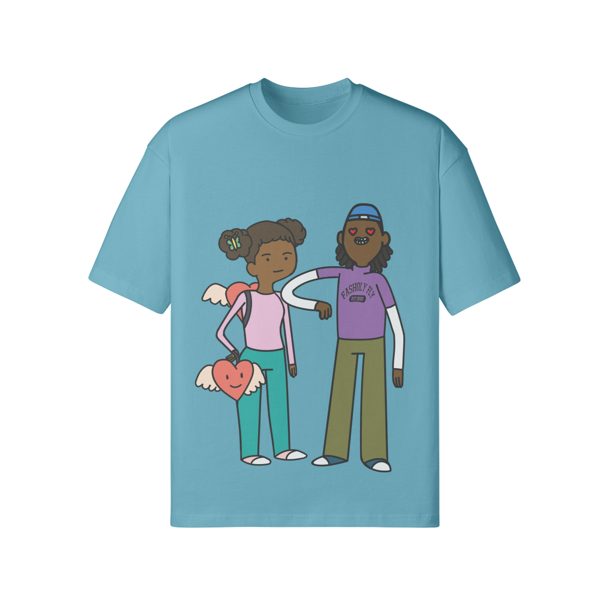 FasholyTime! |190GSM [Loose Fit Tee]