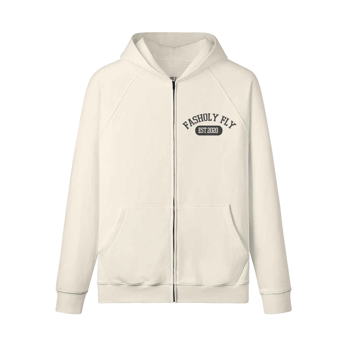 Fasholy Fly University | 380GSM Heavyweight Zip-Up