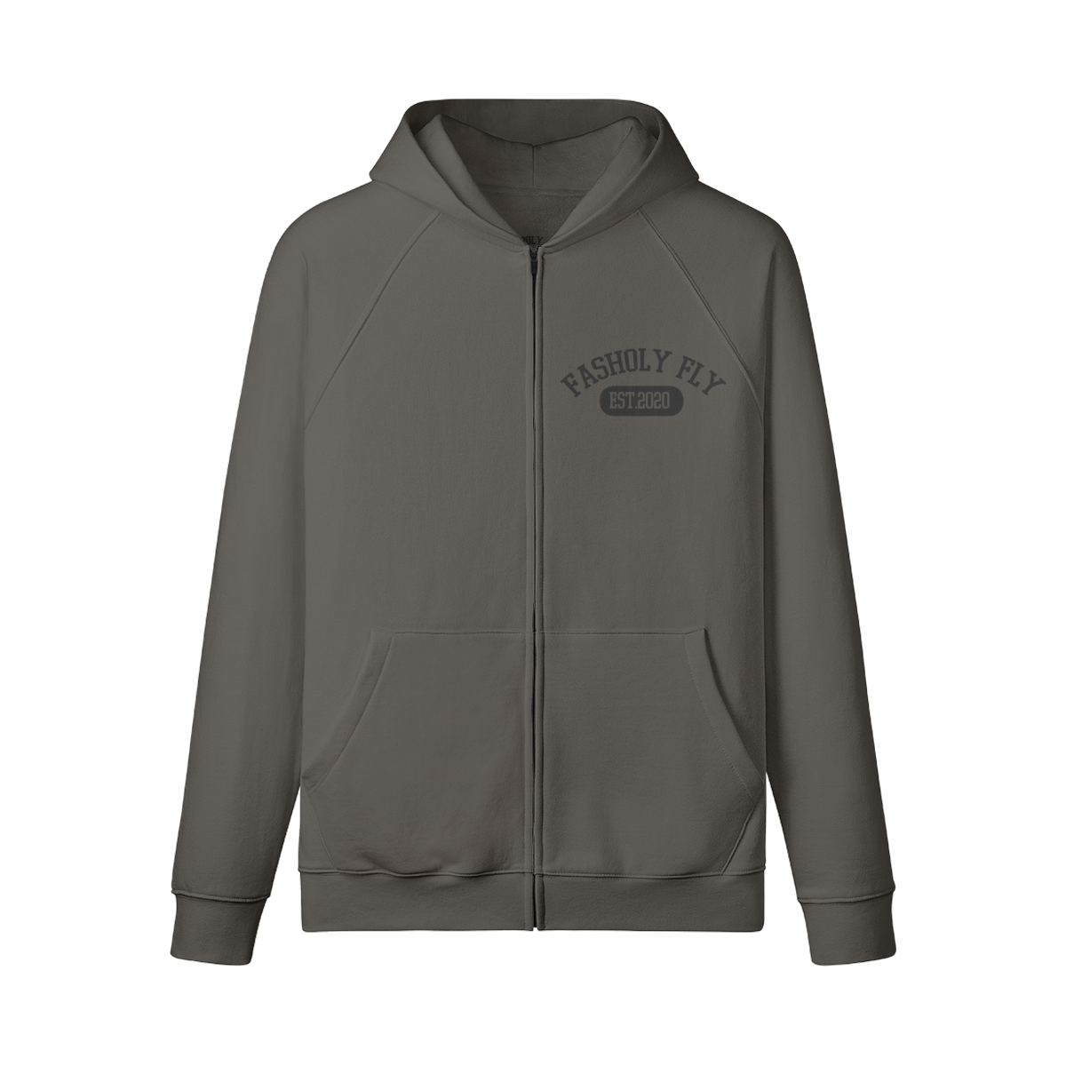 Fasholy Fly University | 380GSM Heavyweight Zip-Up