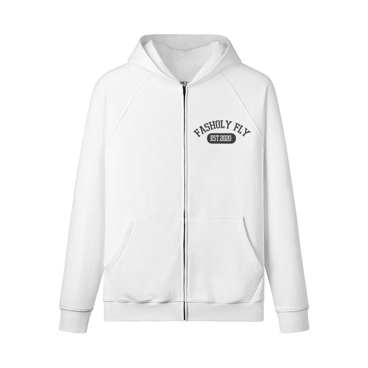 Fasholy Fly University | 380GSM Heavyweight Zip-Up