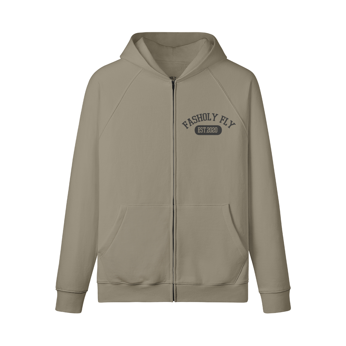 Fasholy Fly University | 380GSM Heavyweight Zip-Up