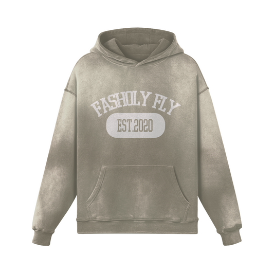 Fasholy Fly University | 400GSM Sun Faded Heavyweight