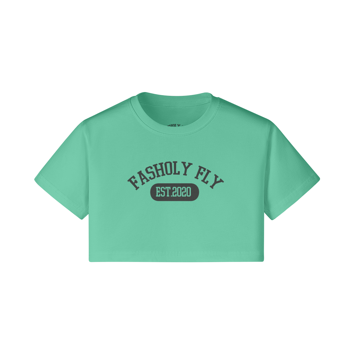 Fasholy Fly University | 200GSM Crop Top