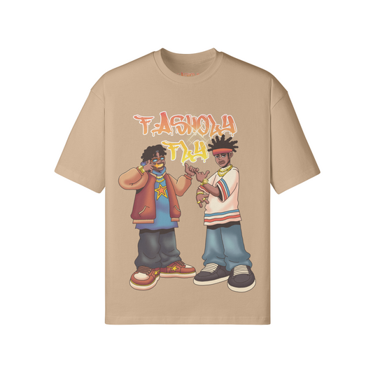 DRIPSTAR | 190GSM [Loose Fit Tee]