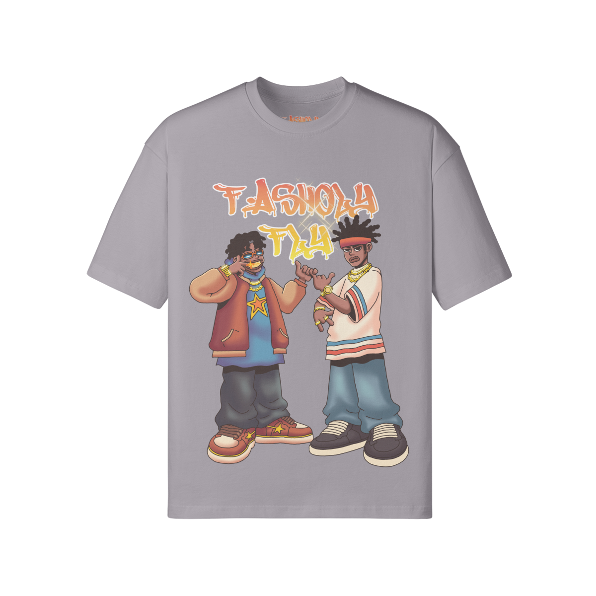 DRIPSTAR | 190GSM [Loose Fit Tee]