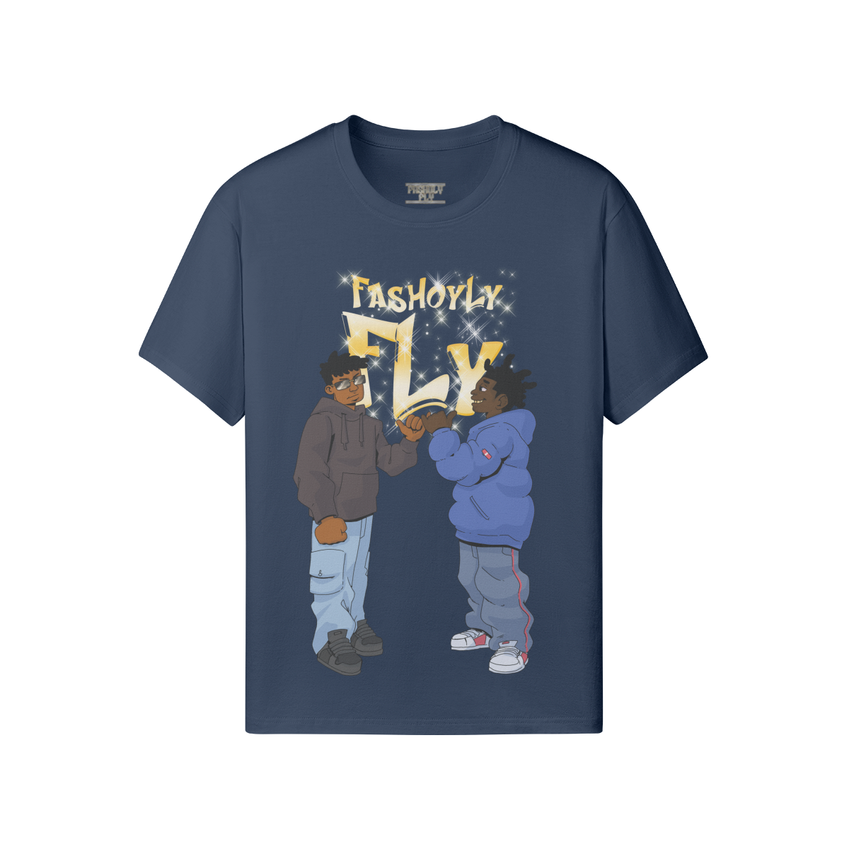 FasholyFly GUYZ | 180GSM [Basic Tee]