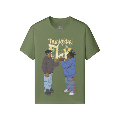 FasholyFly GUYZ | 180GSM [Basic Tee]
