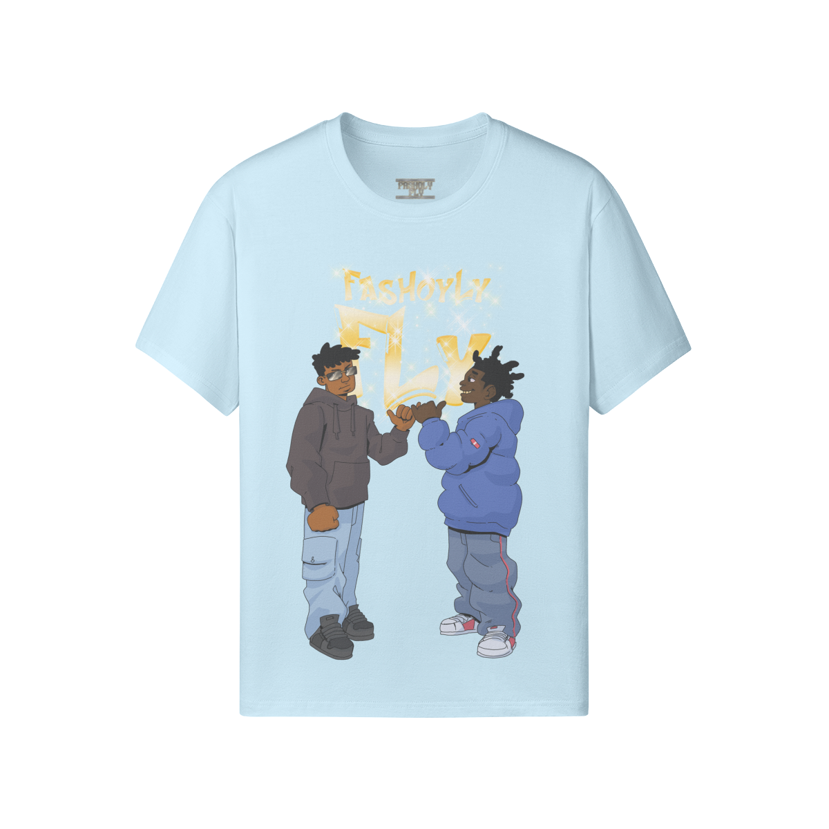 FasholyFly GUYZ | 180GSM [Basic Tee]