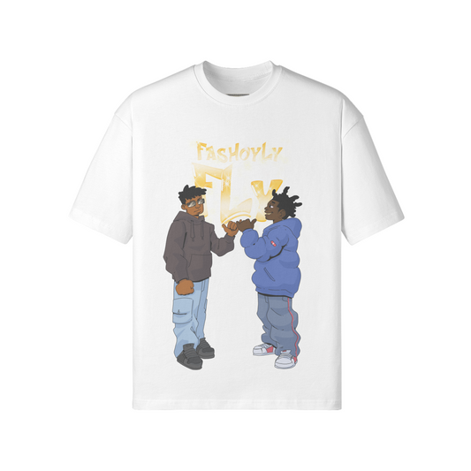 FasholyFly GUYZ | 190GSM [Loose Fit Tee]