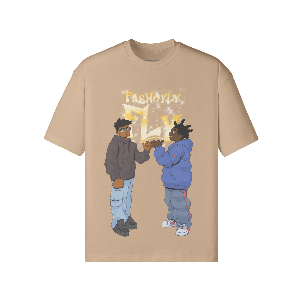 FasholyFly GUYZ | 190GSM [Loose Fit Tee]