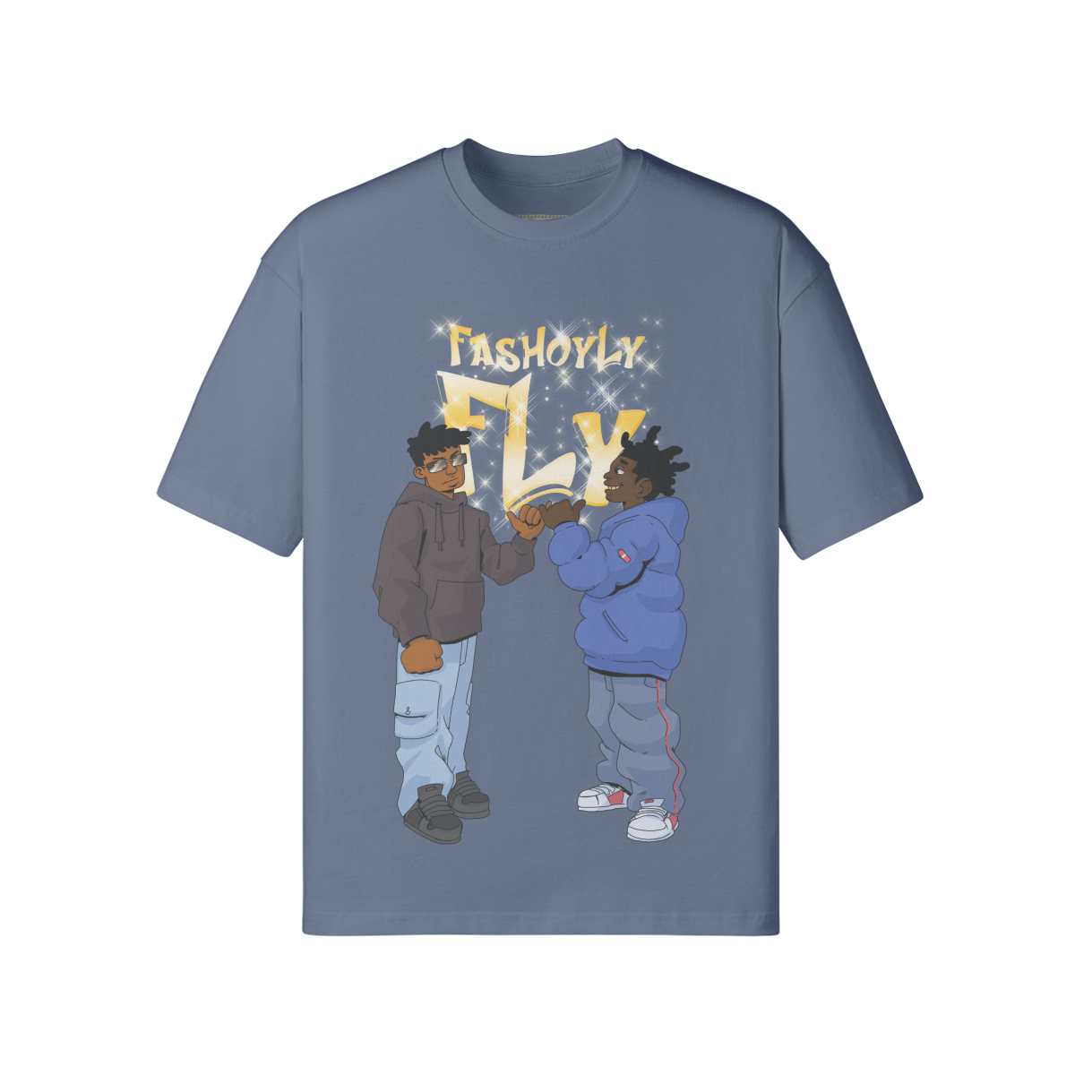 FasholyFly GUYZ | 190GSM [Loose Fit Tee]
