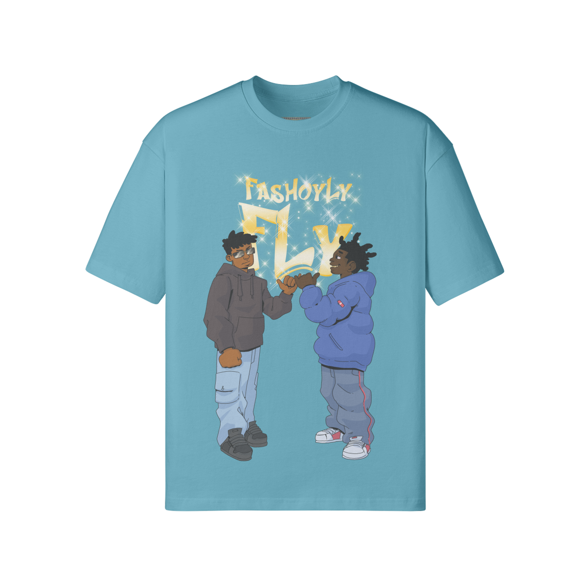 FasholyFly GUYZ | 190GSM [Loose Fit Tee]