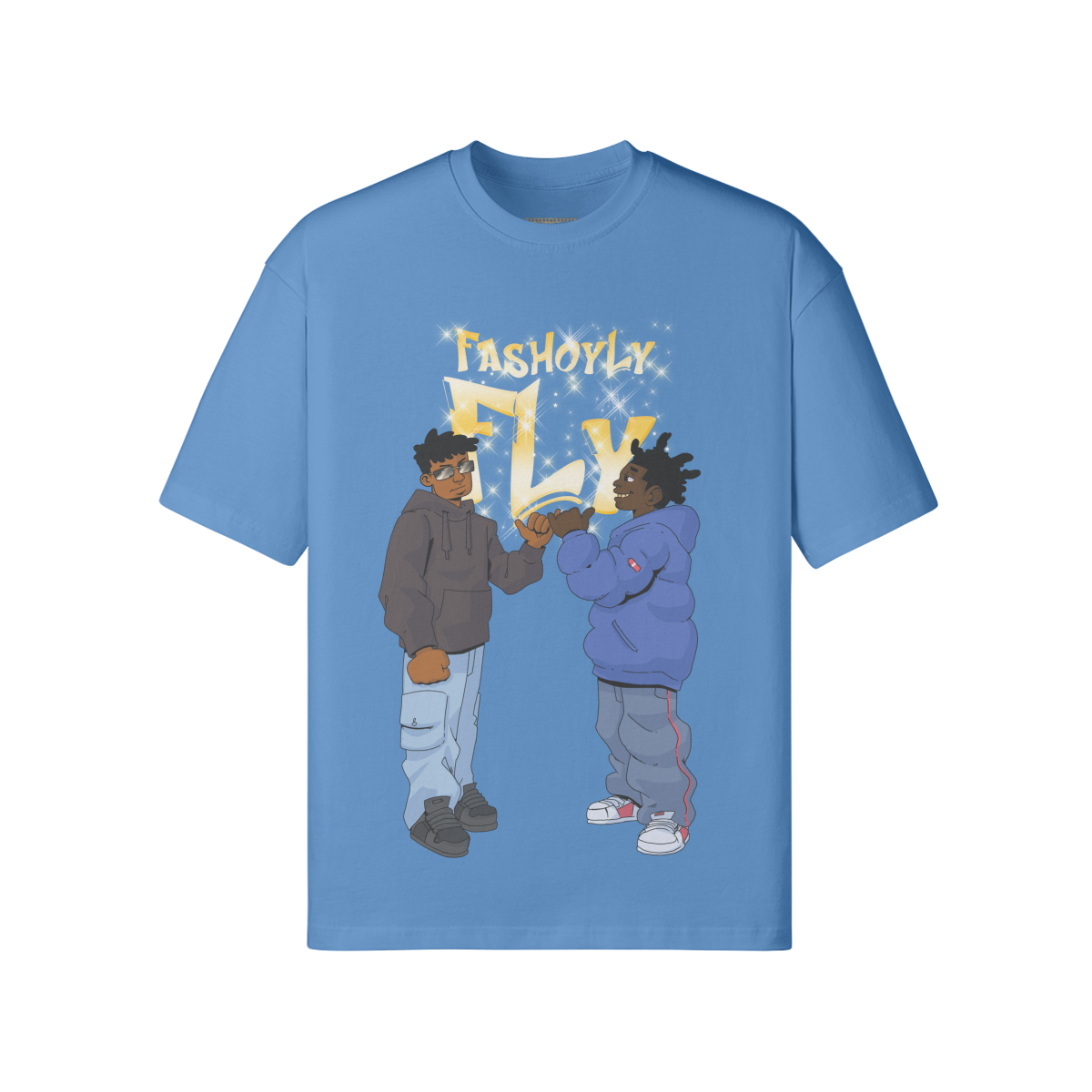 FasholyFly GUYZ | 190GSM [Loose Fit Tee]