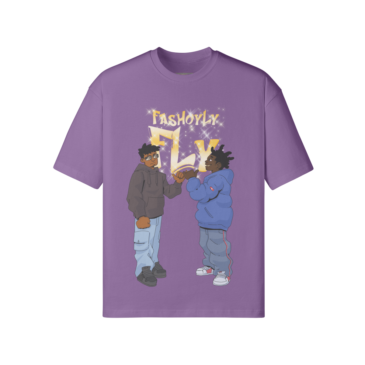 FasholyFly GUYZ | 190GSM [Loose Fit Tee]
