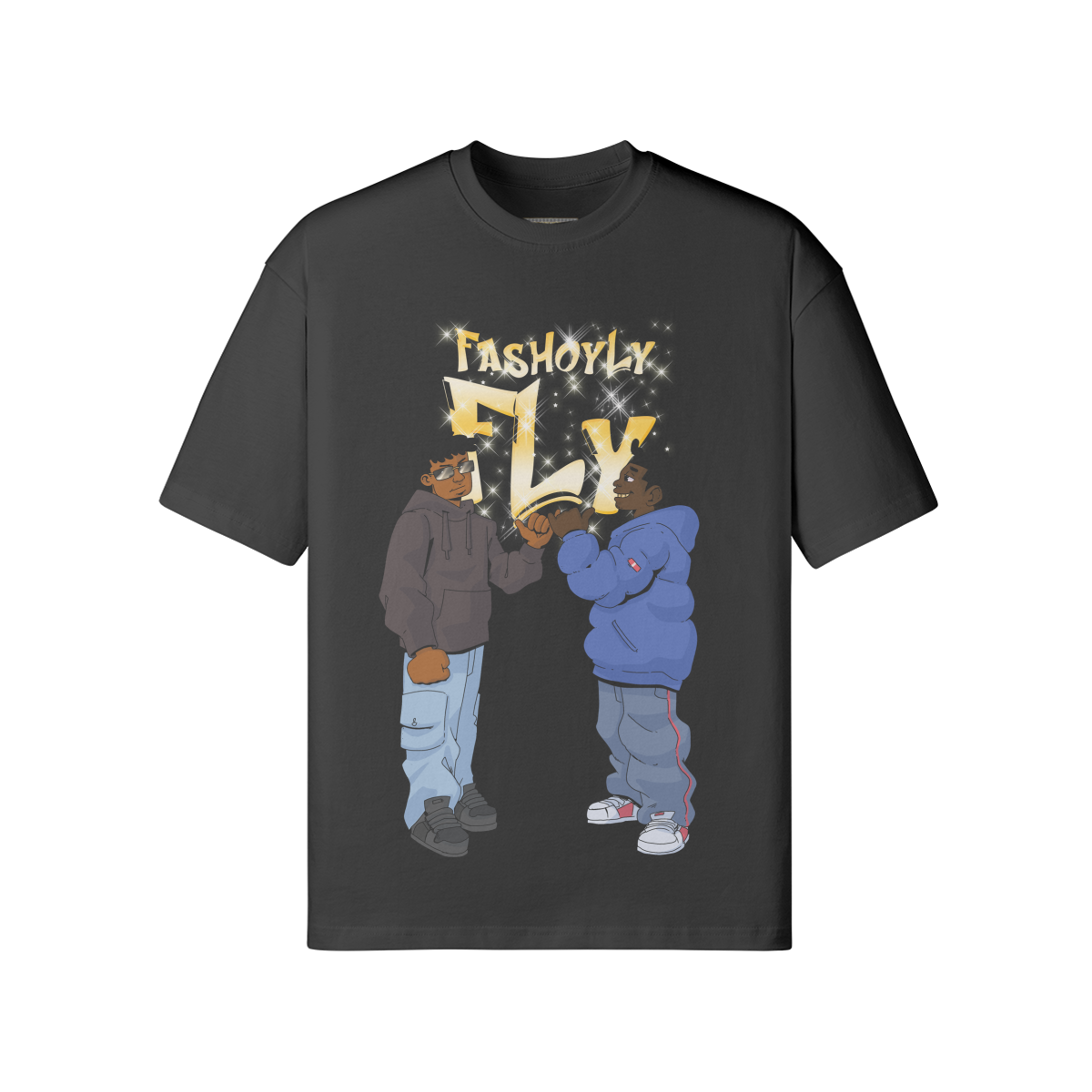 FasholyFly GUYZ | 190GSM [Loose Fit Tee]