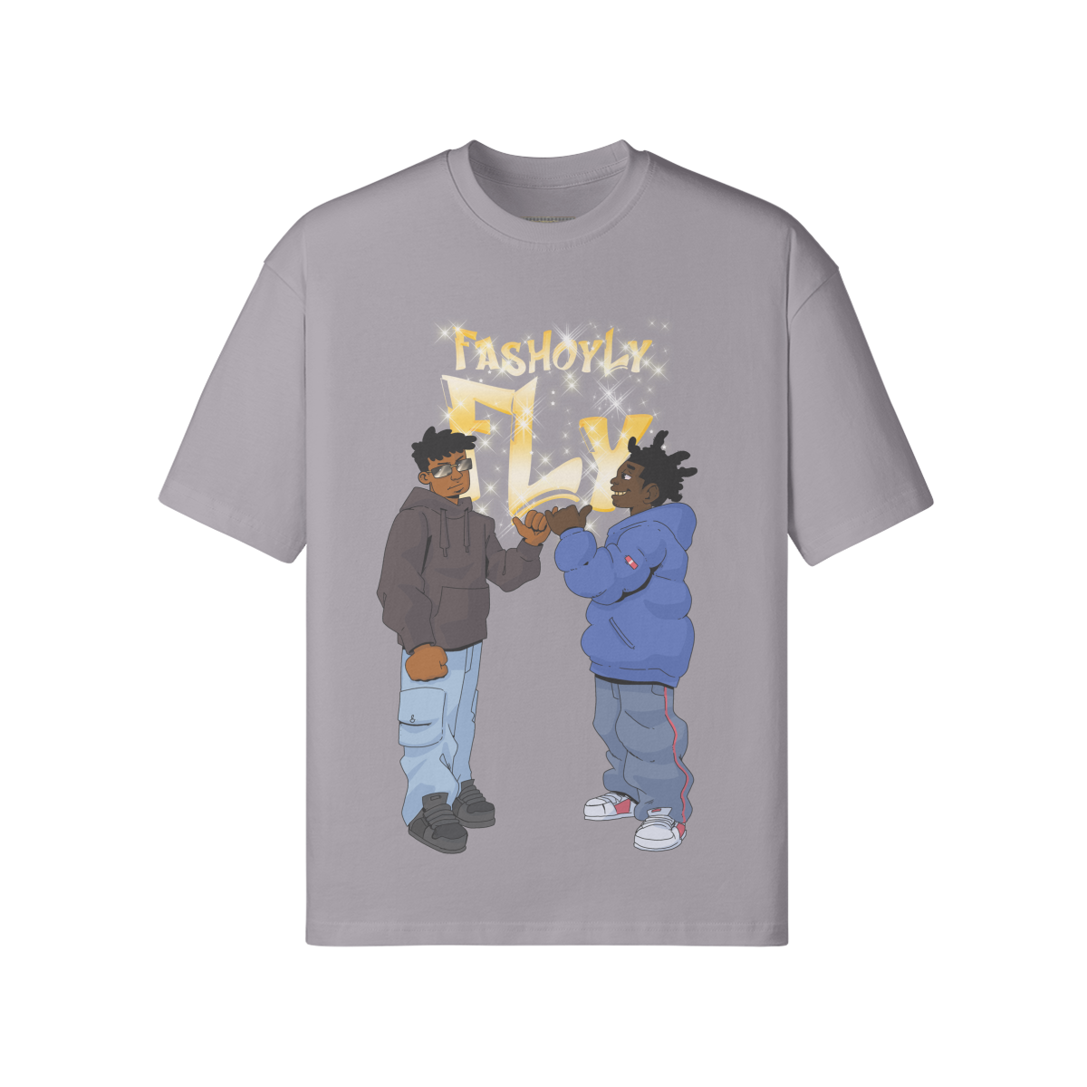 FasholyFly GUYZ | 190GSM [Loose Fit Tee]