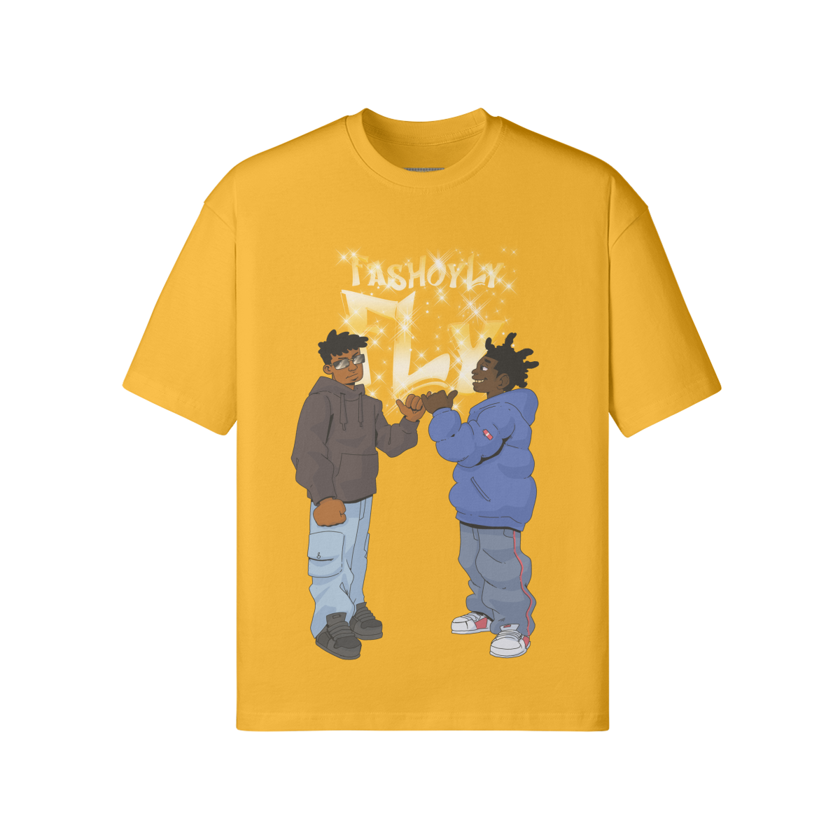 FasholyFly GUYZ | 190GSM [Loose Fit Tee]
