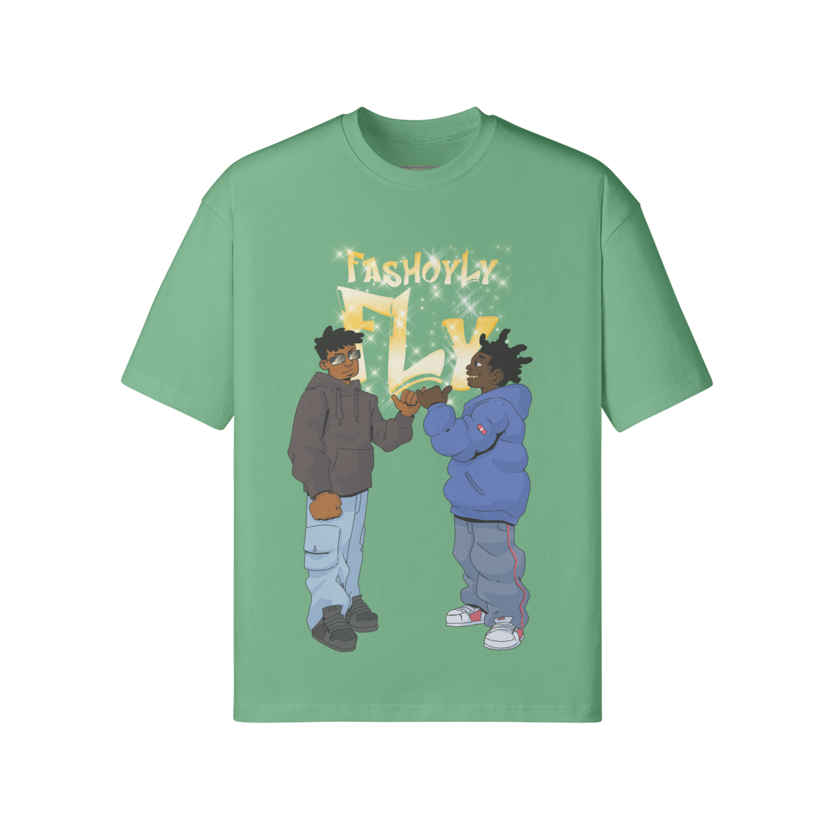 FasholyFly GUYZ | 190GSM [Loose Fit Tee]