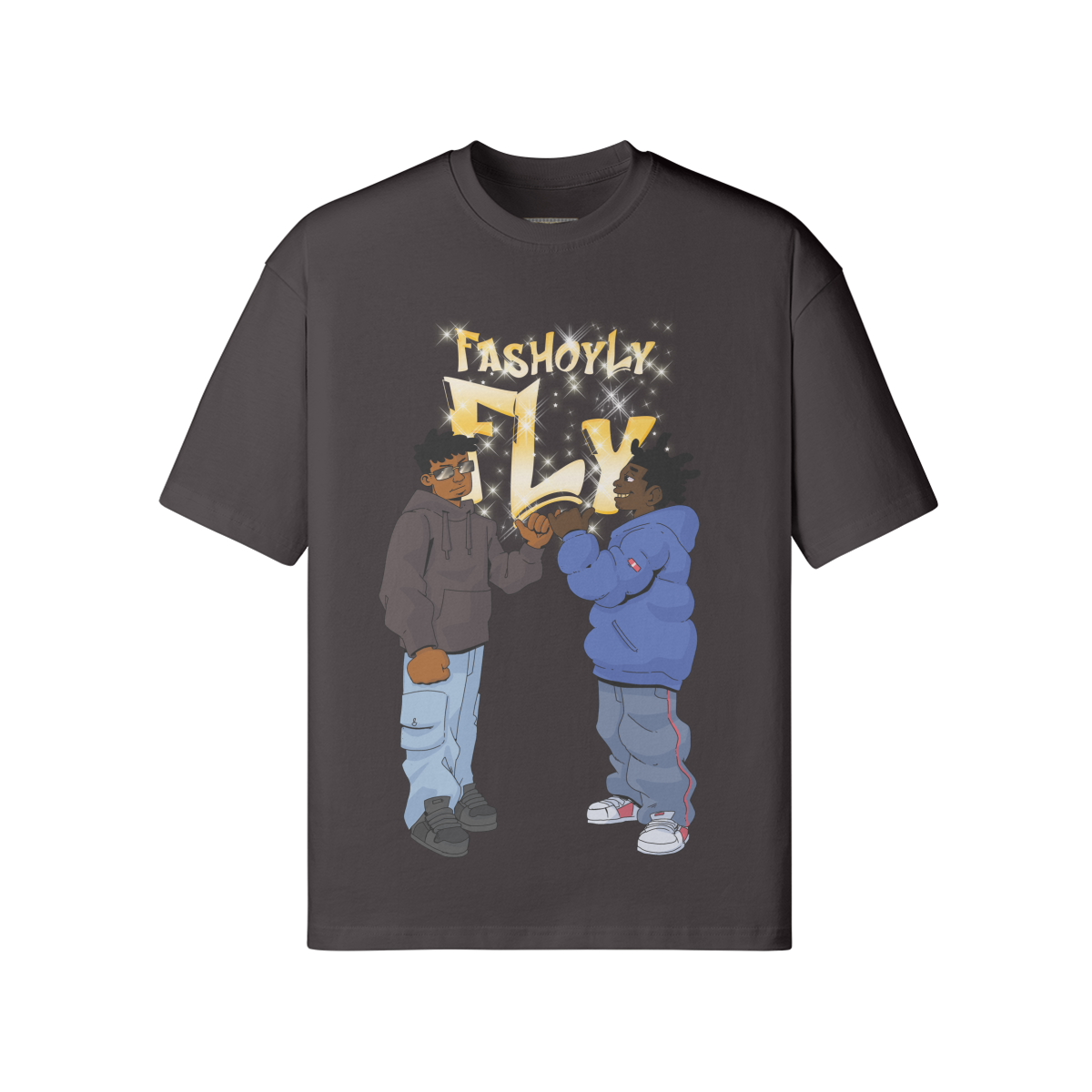 FasholyFly GUYZ | 190GSM [Loose Fit Tee]