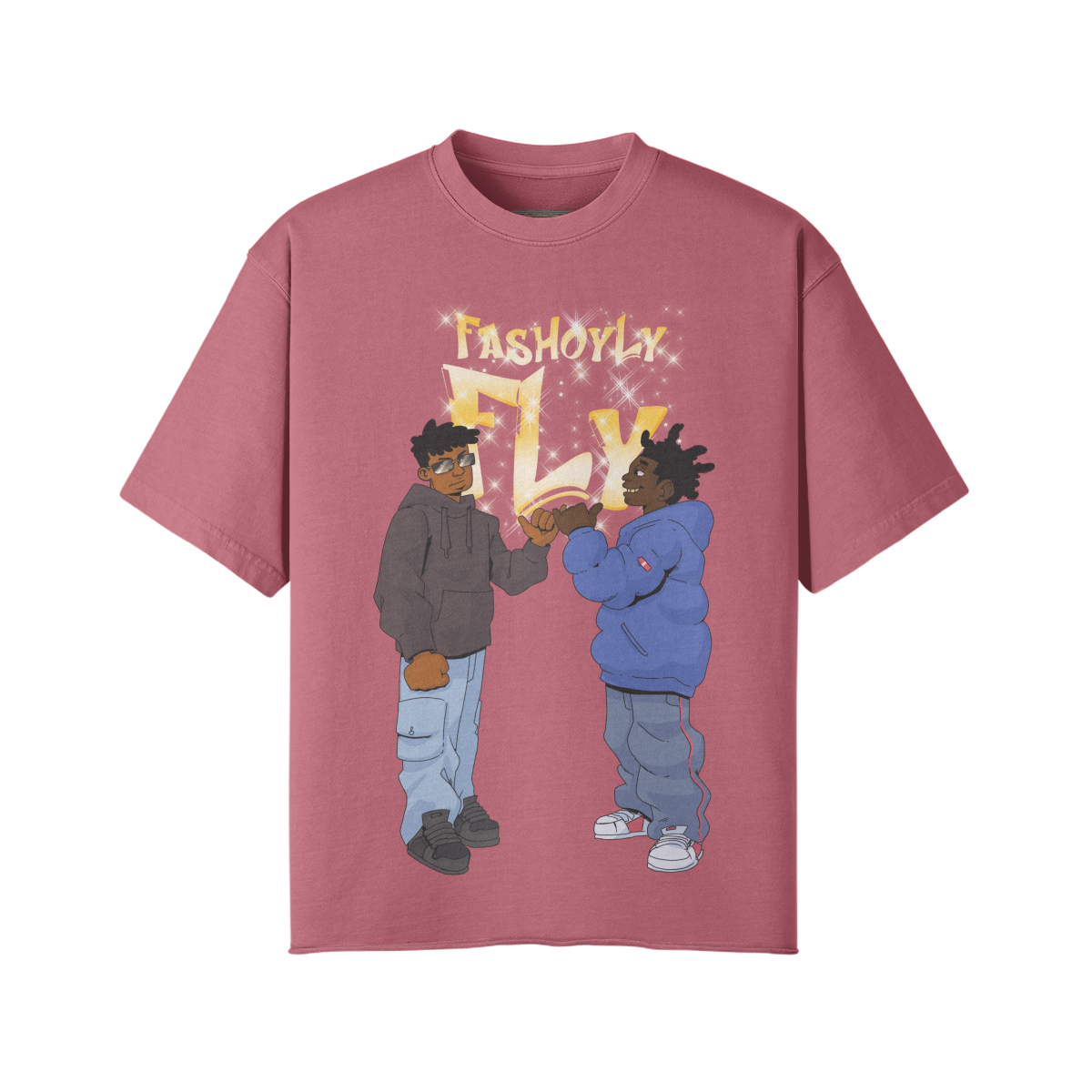 FasholyFly GUYZ | 280GSM [Raw Hem]