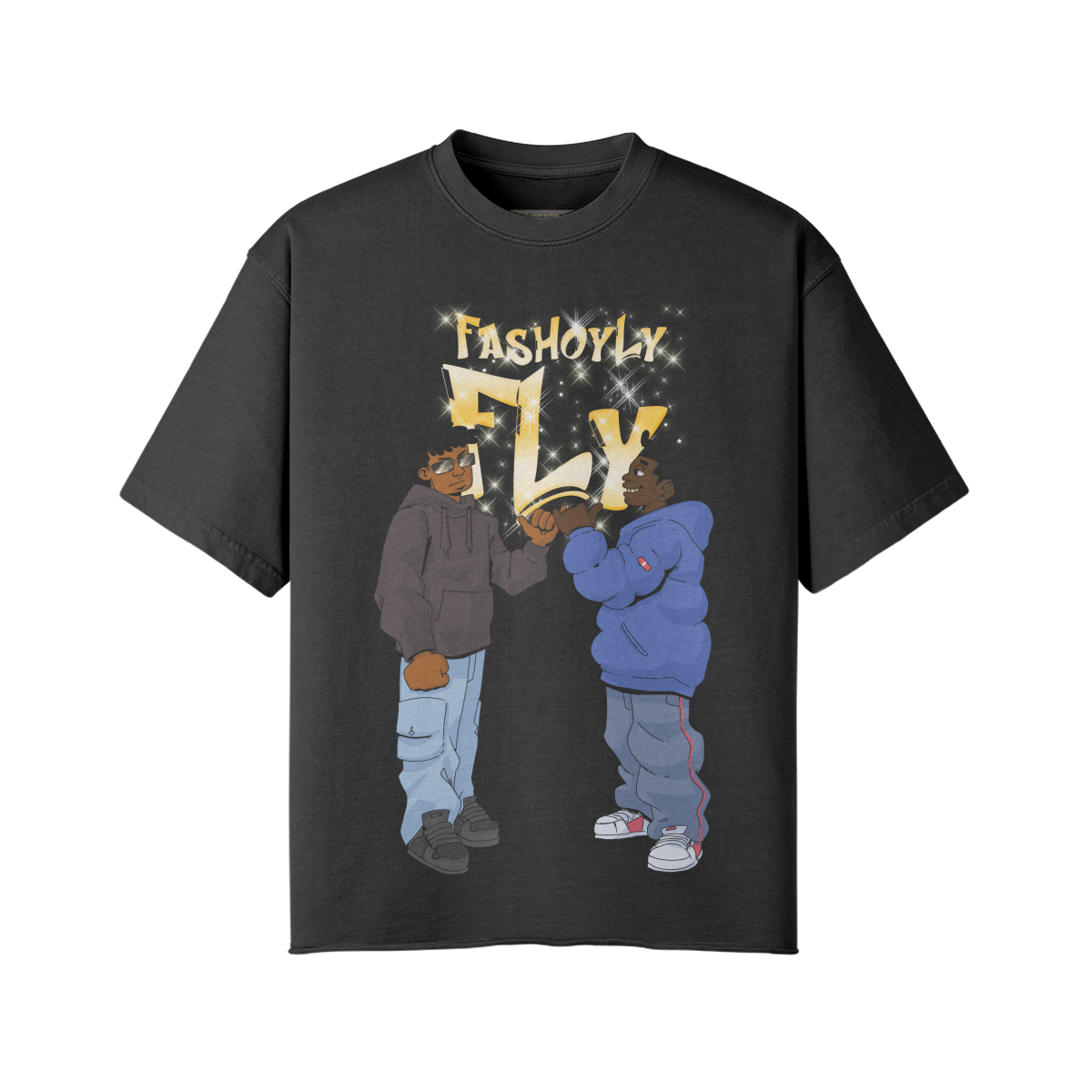 FasholyFly GUYZ | 280GSM [Raw Hem]