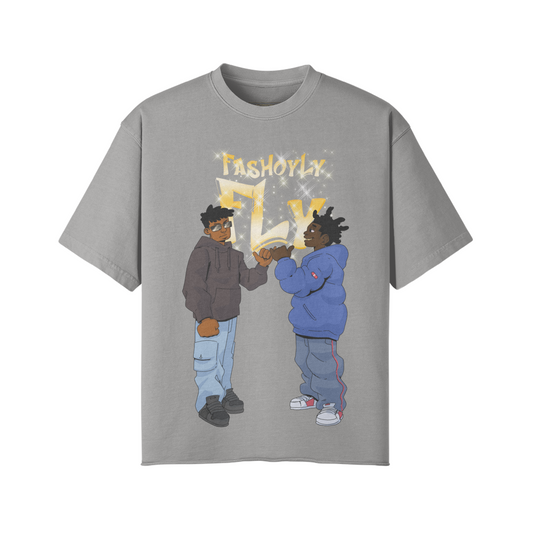 FasholyFly GUYZ | 280GSM [Raw Hem]
